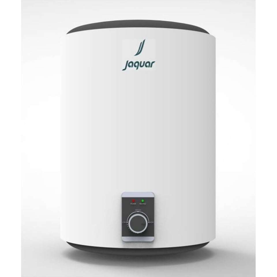 Jaquar Meta Manual Vertical 25 Ltr Water Heter | Geyser| Product Dimensions (LxHxW in mm 560x370x390 )