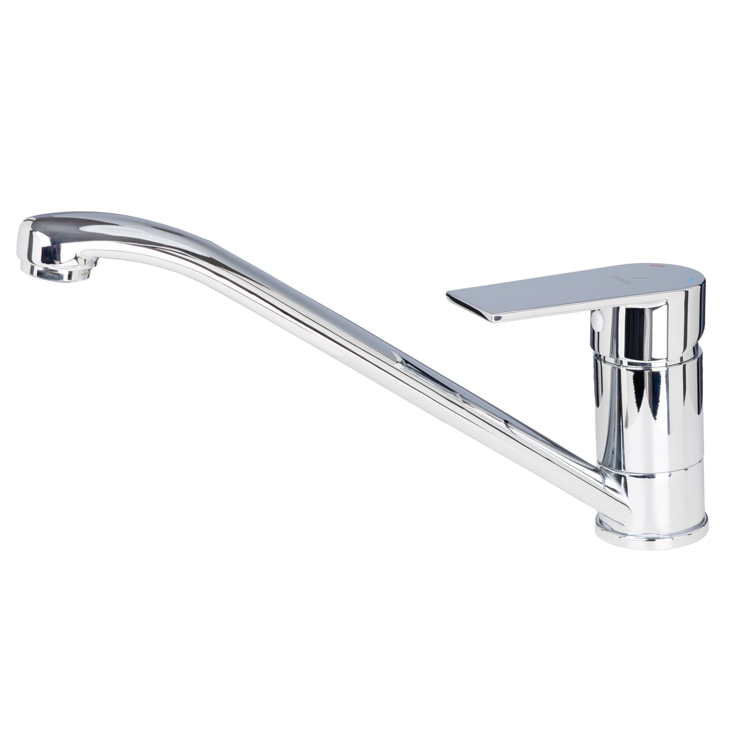 JAQUAR ARIA Series Table Mounted Swinging Spout HOT and COLD SINK MIXER (Chrome) | TOP LEVER, Brass Body Water Tap/Faucet/Cock for Bathroom/Kitchen Wash Basin | ARI-CHR-39173B