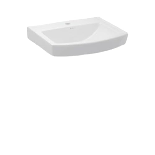 PARRYWARE Craven Series WASH Basin (White) | 560x425mm, Rectangle | Ceramic Basin/Sink for Bathroom, Living Room | NOT Table/Counter Top | C042I1C