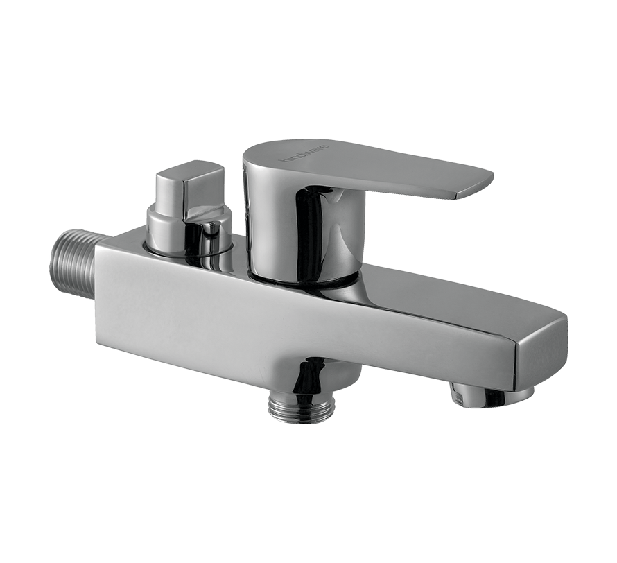 Hindware Bib Cock 2 In 1 With Wall Flange