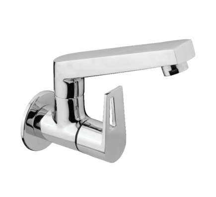 Hindware Sink Cock Swivel Spout-Wall Mount