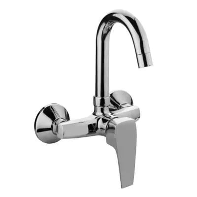 Hindware S/L Sink Mixer Swivel Spout-Wall Mount