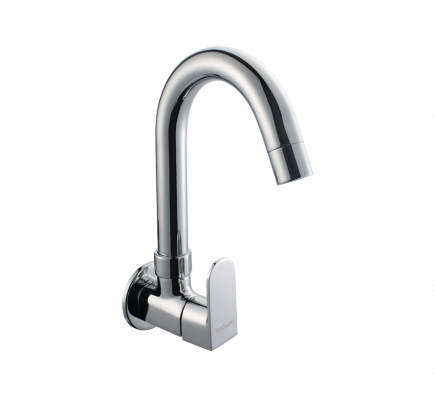 Hindware Sink Cock Swivel Spout-Wall Mount