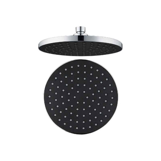 Hindware Single Flow Overhead Showers- Black