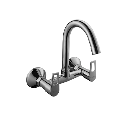 Hindware Sink Mixer Swivel Spout-Wall Mount