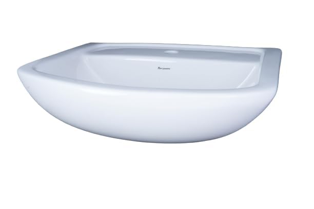 PARRYWARE VINTO Series WASH Basin (White) with Faucet Hole | 560x425mm, Rectangle | Ceramic Basin,Living Room | NOT Table/Counter Top | C898C46