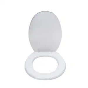 Parryware Standard Polypropylene Commode Seat Cover I 1 Unit Each of PP Seat, PP Cover I Regular Size, White - E80711C
