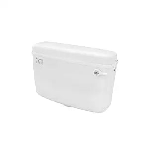 Parryware Slimline Single Flush Polymer Cistern for Toilet | Polypropylene White Flush Tank | With complete flushing set | E80901C