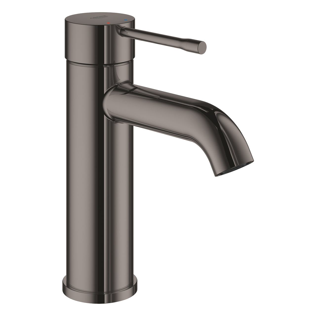 Grohe Hard Graphite Single- Lever Basin Mixer 1/2 W/O Pop- Up S