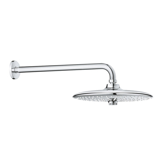 Grohe Chrome Euphoria 260 Smart Control Head Shower + Wall Arm 380 mm