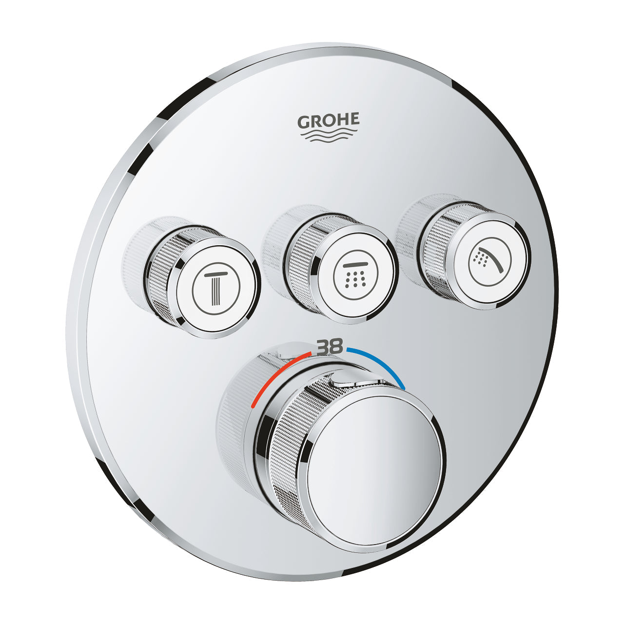 Grohe Trimmest Smart Control Thm With 3 Outlet