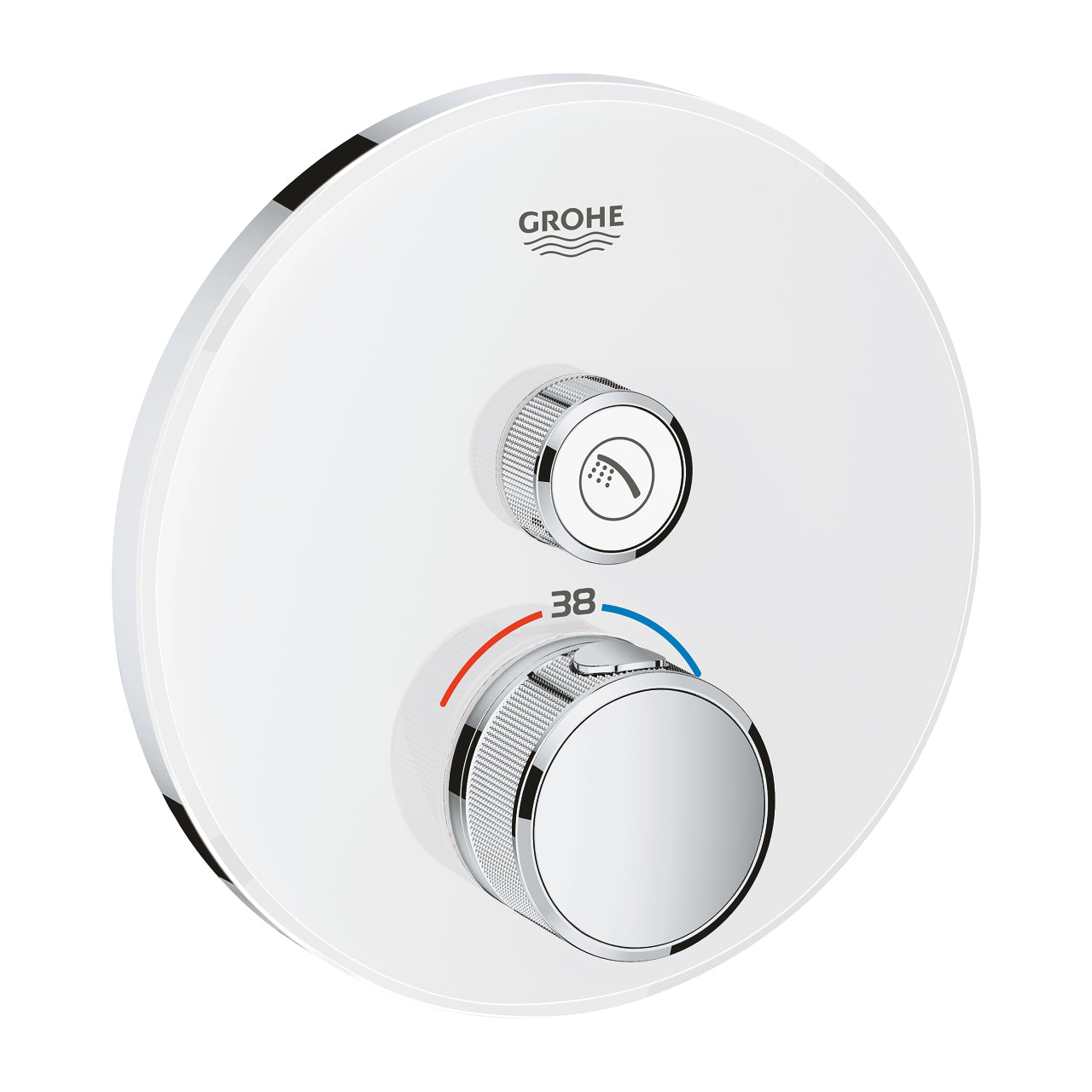 Grohe Smart Control Glass Thm Round 1 Outlet