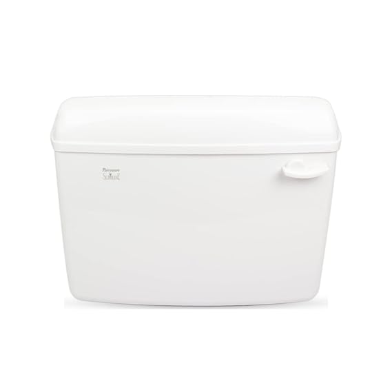 Parryware Slimline Single Flush Cistern | Flush Tank | Standard Size | Polypropylene | White | For Bathroom Fixtures