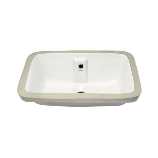 PARRYWARE Havana N Series Under Counter WASH Basin (White) | 525x410x210mm, Rectangle | Ceramic Basin/Sink for Bathroom, Living Room | NOT Table/Counter Top | C04401C