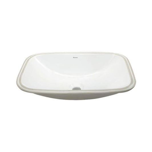 PARRYWARE MAESTRO Series Under Counter WASH BASIN (White) | 550x410x190mm, Rectangle | Ceramic Basin/Sink for Bathroom, Living Room | NOT Table/Counter Top | C04251C