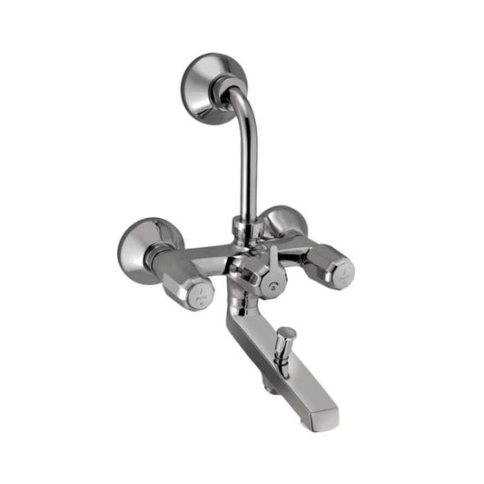 JAQUAR CONTINENTAL PRIME Series Normal Flow Exposed Part Kit 3 WAY DIVERTER (Chrome), COP-281PM | Connections - Only to Spout & Hand Shower, Overhead Shower | Wall Mounted, Knob Selector With Button