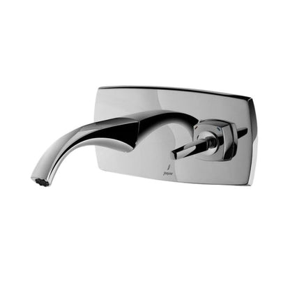 JAQUAR ARC Series Wall Mounted HOT and Cold Basin Mixer/TAP (Chrome) | Right Hand Side Lever, Brass Body Water Tap/Faucet/Cock for Bathroom/Kitchen Wash Basin | ARC-CHR-87233K