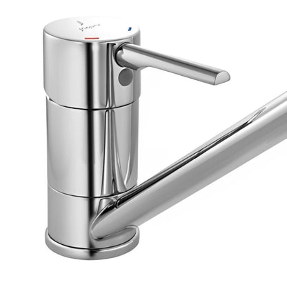 JAQUAR FLORENTINE PRIME Series Vessel Sink Mount HOT and COLD BASIN MIXER (Chrome) | TOP LEVER, Brass Body Water Tap/Faucet/Cock for Bathroom/Kitchen Wash Basin | FLP-CHR-5173BPM