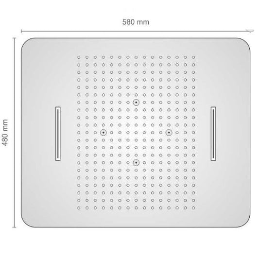 Aquant Overhead Showers