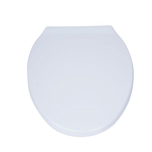 PARRYWARE SOILD PLUS Series Plastic / PVC REGULAR SEAT COVER ( White ) | Oval, High grade Materials, Long Lasting | For Western Commode / Water Closet (WC), bathrooms P03-PAR-E83061C