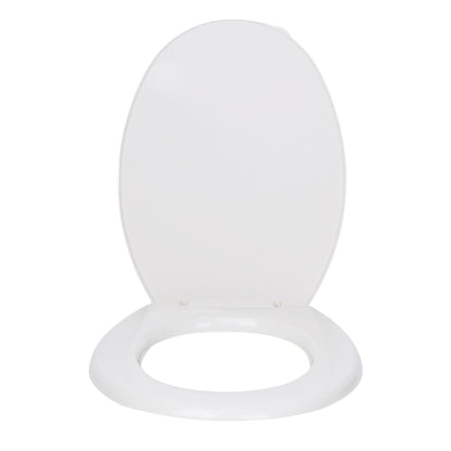 PARRYWARE STANDARD Series Plastic / PVC STANDARD SEAT COVER ( White ) | Oval, High grade Materials, Long Lasting | For Western Commode / Water Closet (WC) bathrooms | E83771C