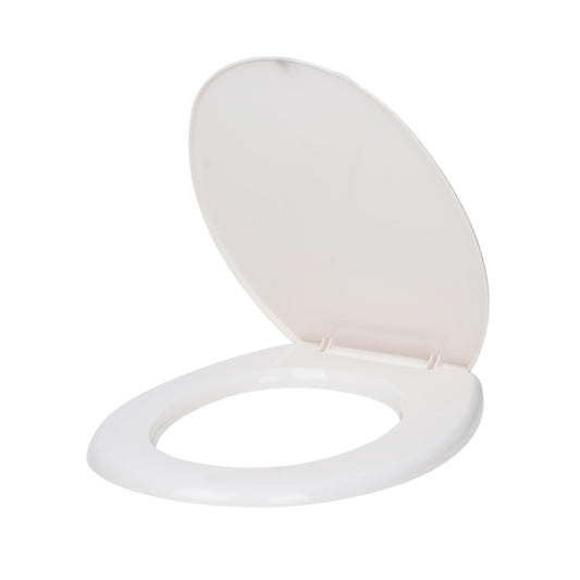 PARRYWARE STANDARD Series Plastic / PVC STANDARD SEAT COVER ( White ) | Oval, High grade Materials, Long Lasting | For Western Commode / Water Closet (WC) bathrooms | E83771C
