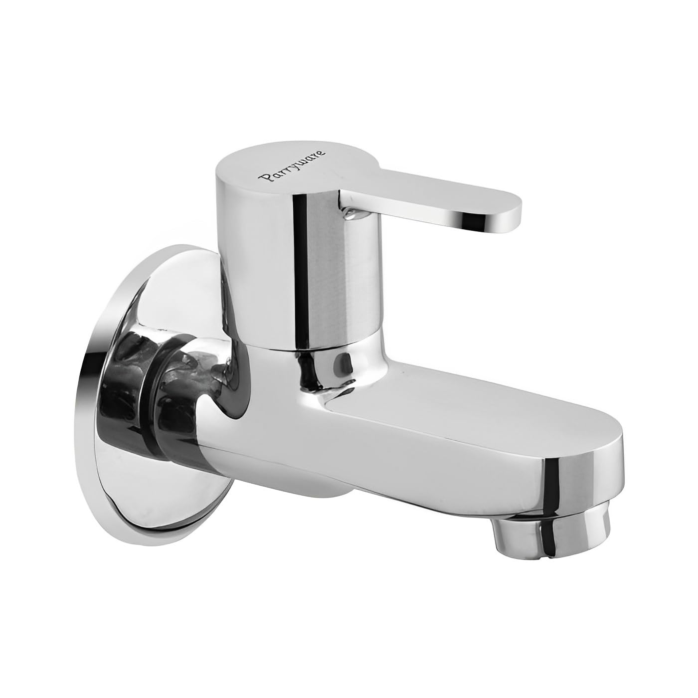 PARRYWARE CLARET Series wall mounted WC AREA BIB COCK/VALVE (Chrome) | Top Lever, Brass Body, with Wall Flange | Bib Tap for Bathroom, Toilet, Home | G5204A1