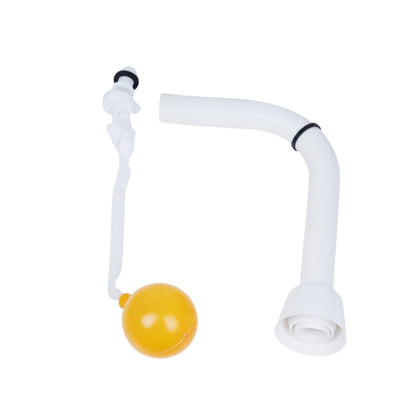 PARRYWARE SLIMLINE PREMIUM Series Polymer/PVC Dual Flush System Exposed CISTERN/Flush Tank (White) | 6-3L, Top Center Lever | for Western (WC) or Indian Commodes | E83921C