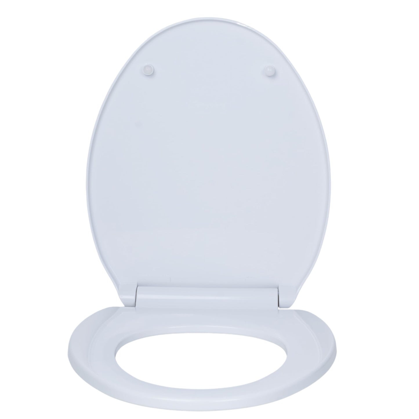 PARRYWARE SOILD PLUS Series Plastic / PVC REGULAR SEAT COVER ( White ) | Oval, High grade Materials, Long Lasting | For Western Commode / Water Closet (WC), bathrooms P03-PAR-E83061C