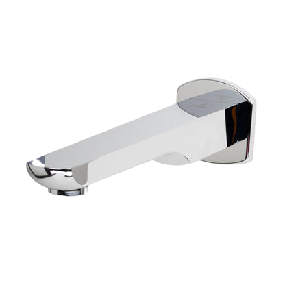 Jaquar KUBIX PRIME BATH TUB SPOUT WITH WALL FLA, Metal, Chrome, Chrome