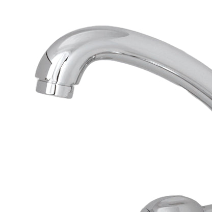 Jaquar Sink Mixer with Swinging Spout (Wall Mounted Model) with Connecting Legs and Wall Flanges