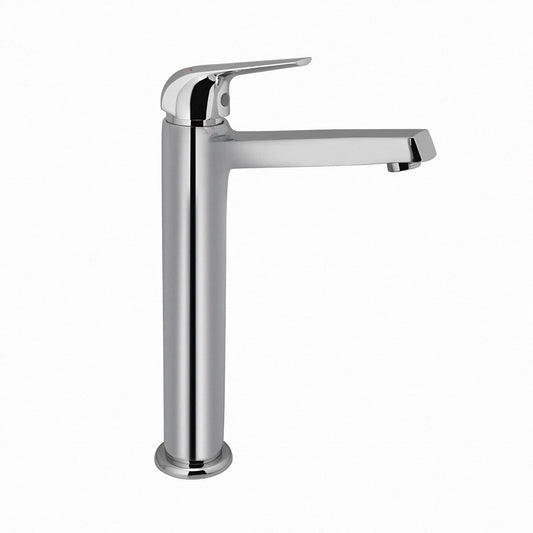 JAQUAR CONTINENTAL PRIME Series Table Mounted Tall Boy HOT and COLD BASIN MIXER (Chrome) | TOP LEVER, Brass Body Water Tap/Faucet/Cock for Bathroom | COP-CHR-005BPM