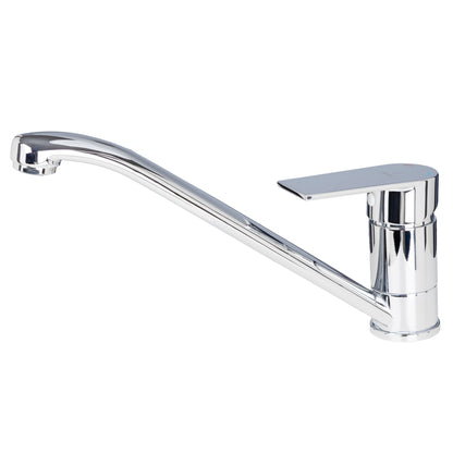 JAQUAR ARIA Series Table Mounted Swinging Spout HOT and COLD SINK MIXER (Chrome) | TOP LEVER, Brass Body Water Tap/Faucet/Cock for Bathroom/Kitchen Wash Basin | ARI-CHR-39173B