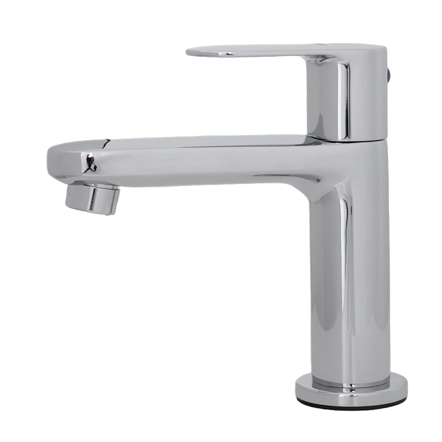 JAQUAR Opal Prime Series Table Mounted | Only Cold Water | Wash basin tap| Finish(Chrome) | TOP Lever, Turn Type,Brass Body Water Tap/Faucet/Cock for Bathroom Wash Basin | OPP-CHR-15001PMGA