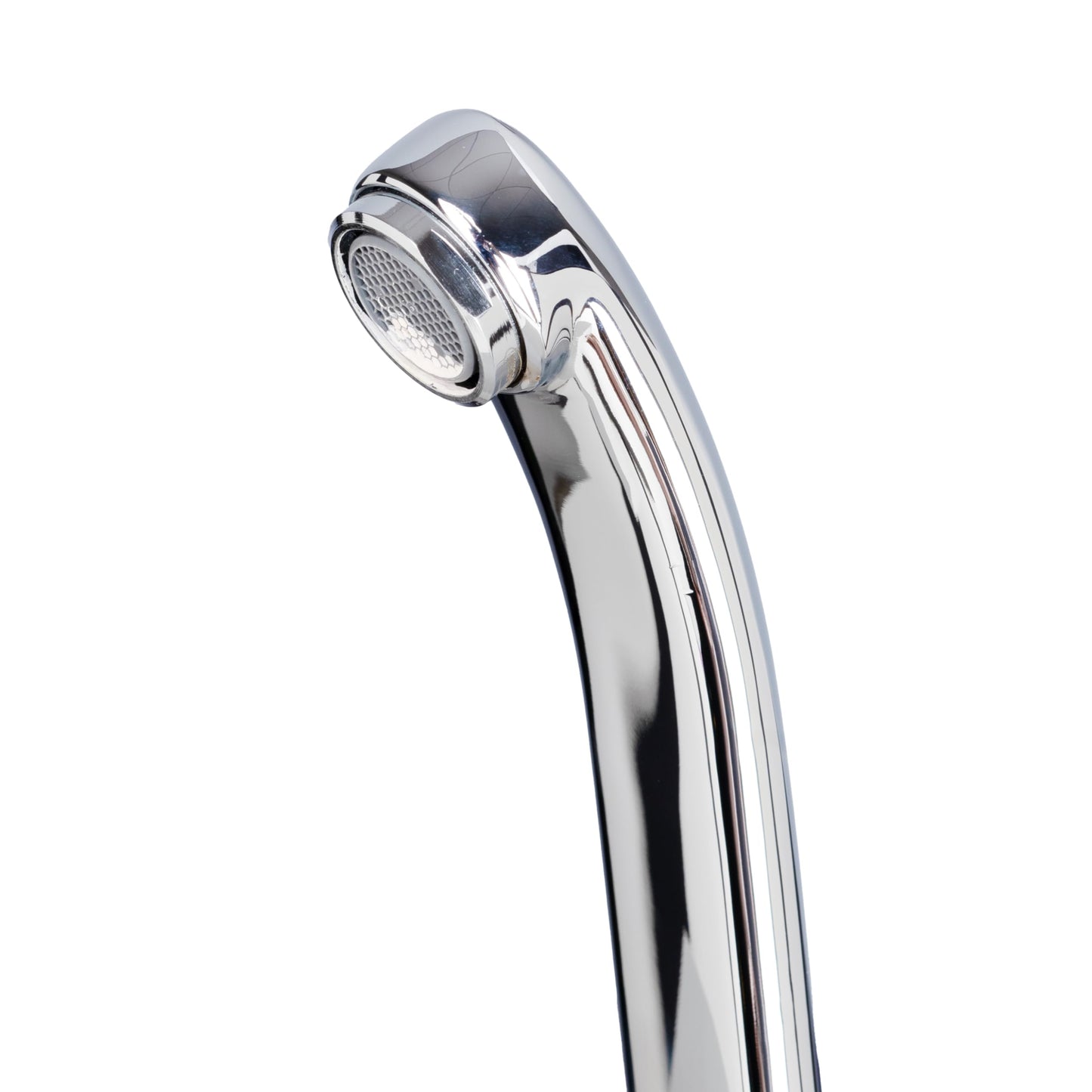 JAQUAR ARIA Series Table Mounted Swinging Spout HOT and COLD SINK MIXER (Chrome) | TOP LEVER, Brass Body Water Tap/Faucet/Cock for Bathroom/Kitchen Wash Basin | ARI-CHR-39173B