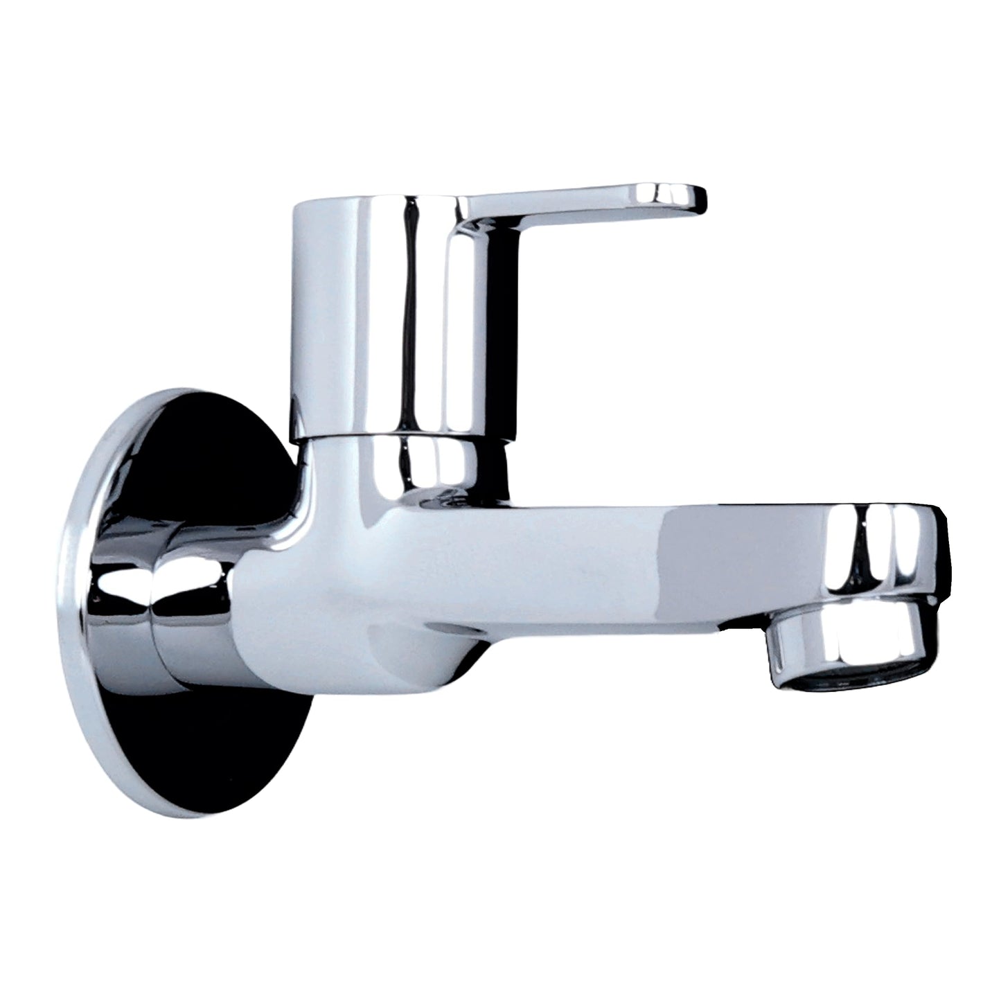 Parryware T4606A1 Claret Long Body PVC Bib Cock for Bathroom Fixtures/Fittings (Silver, Chrome Finish)