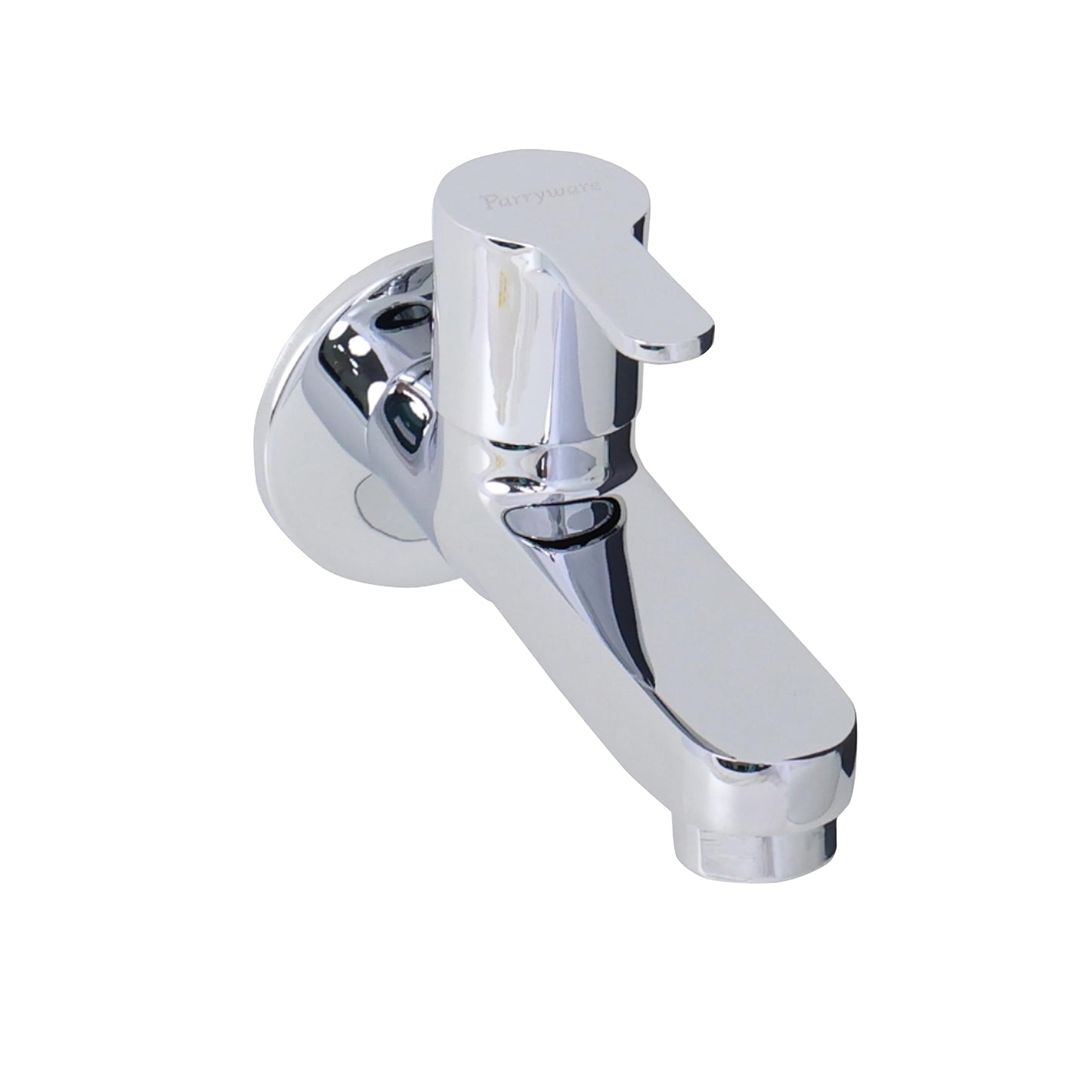 Parryware T4606A1 Claret Long Body PVC Bib Cock for Bathroom Fixtures/Fittings (Silver, Chrome Finish)