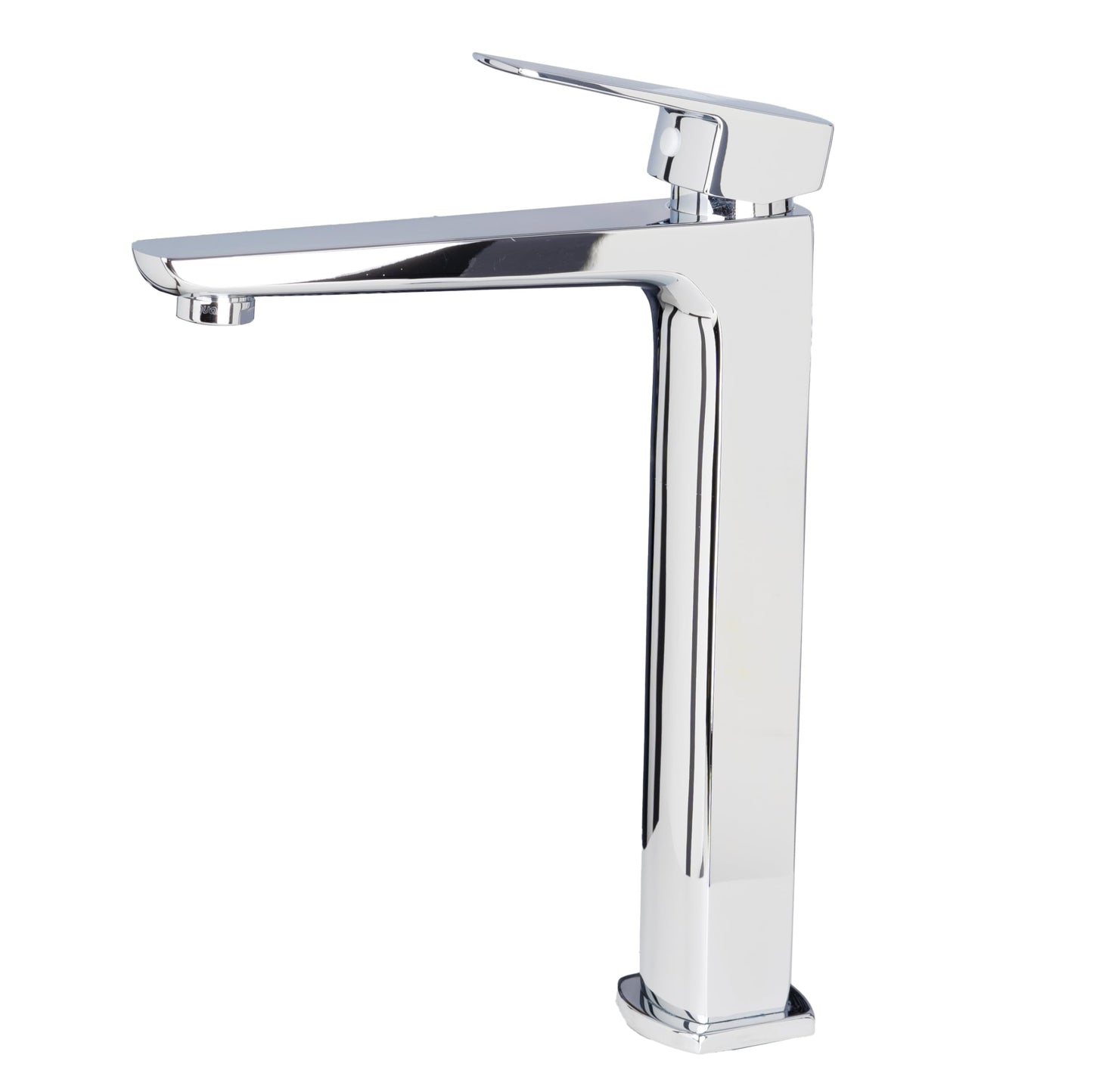 JAQUAR KUBIX PRIME Series Table Mounted HOT and COLD BASIN MIXER (Chrome) | TOP LEVER, Brass Body Water Tap/Faucet/Cock for Bathroom/Kitchen Wash Basin | KUP-CHR-35071BPM