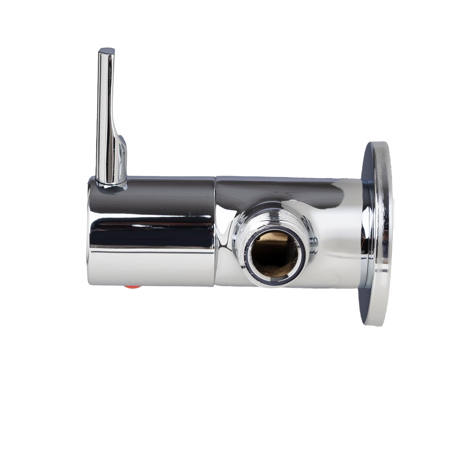 Jaquar FLORENTINE PRIME Series Wall Mount ANGULAR STOP COCK (Chrome) | CENTER KNOB, Brass Body Water Tap/Faucet/Cock for Bathroom/Kitchen Wash Basin | FLP-CHR-5053PM