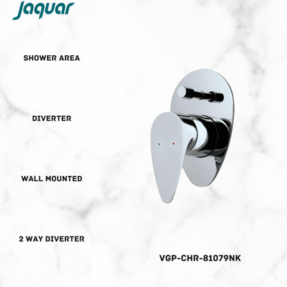 JAQUAR VIGNETTE PRIME Series Exposed Part Kit of Single Lever Hi Flow in-wall Diverter (Compatible in-wall part ALD-079N is sold separately)