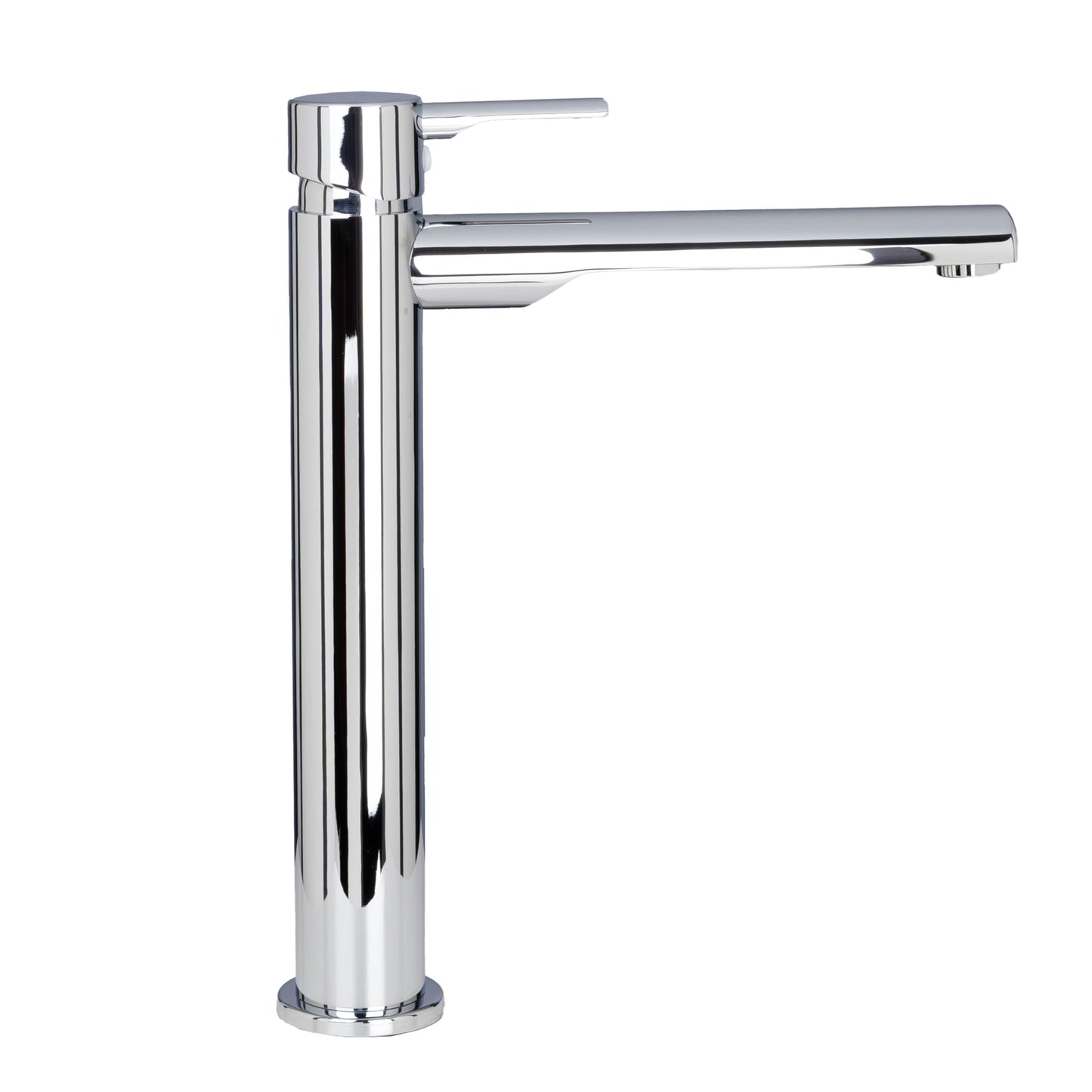 JAQUAR FLORENTINE PRIME Series Table Mounted Tall Boy HOT and COLD BASIN MIXER (Chrome) | TOP LEVER, Brass Body Water Tap/Faucet/Cock for Bathroom/Kitchen Wash Basin | FLP-CHR-5005BPM