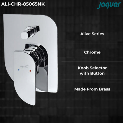 JAQUAR ALIVE Series Normal Flow Concealed Fitting 2 WAY DIVERTER (Chrome), ALI-CHR-85065MK (Compatible In-wall part ALD-065N is sold separately)