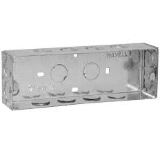 Havells Flush Electrical Tools 8M Box(H) with 6 Clamp