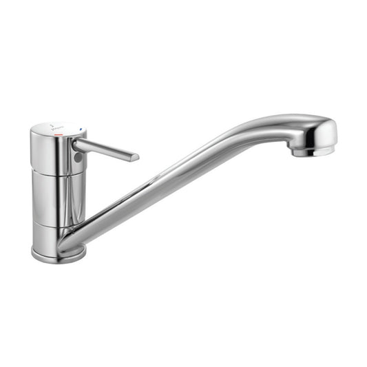 JAQUAR Florentine Prime Series Vessel Sink Mount HOT and Cold Basin Mixer (Chrome) | TOP Lever, Brass Body Water Tap/Faucet/Cock for Bathroom/Kitchen Wash Basin | FLP-CHR-5173BPM | Refurbished