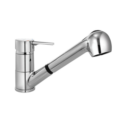 JAQUAR Florentine Prime Series Table Mounted Extractable Hand Shower HOT and Cold Sink Mixer (Chrome)| Brass Body Water Tap/Faucet/Bathroom/Kitchen FLP-CHR-5177BPM | Refurbished