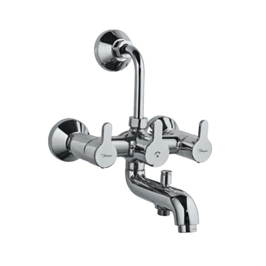 Jaquar FUS-CHR-29281 Wall Mixer 3 in 1 Fusion Shower Tap (Silver) | Refurbished