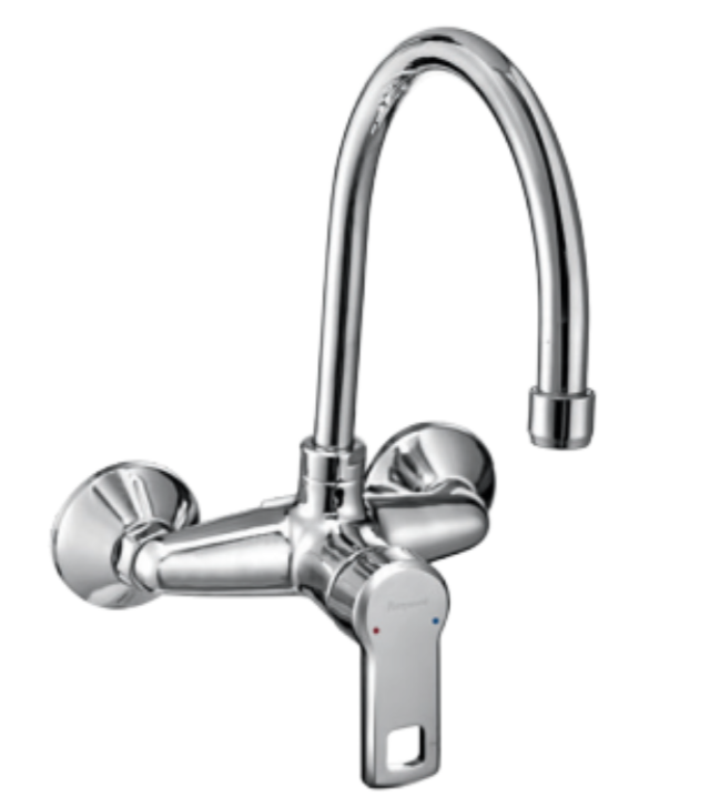 Parryware Vista Collection Wall Mounted Sink Mixer Top Outlet