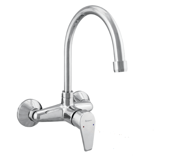 Parryware Edge Wall Mounted Sink Mixer Top Outlet