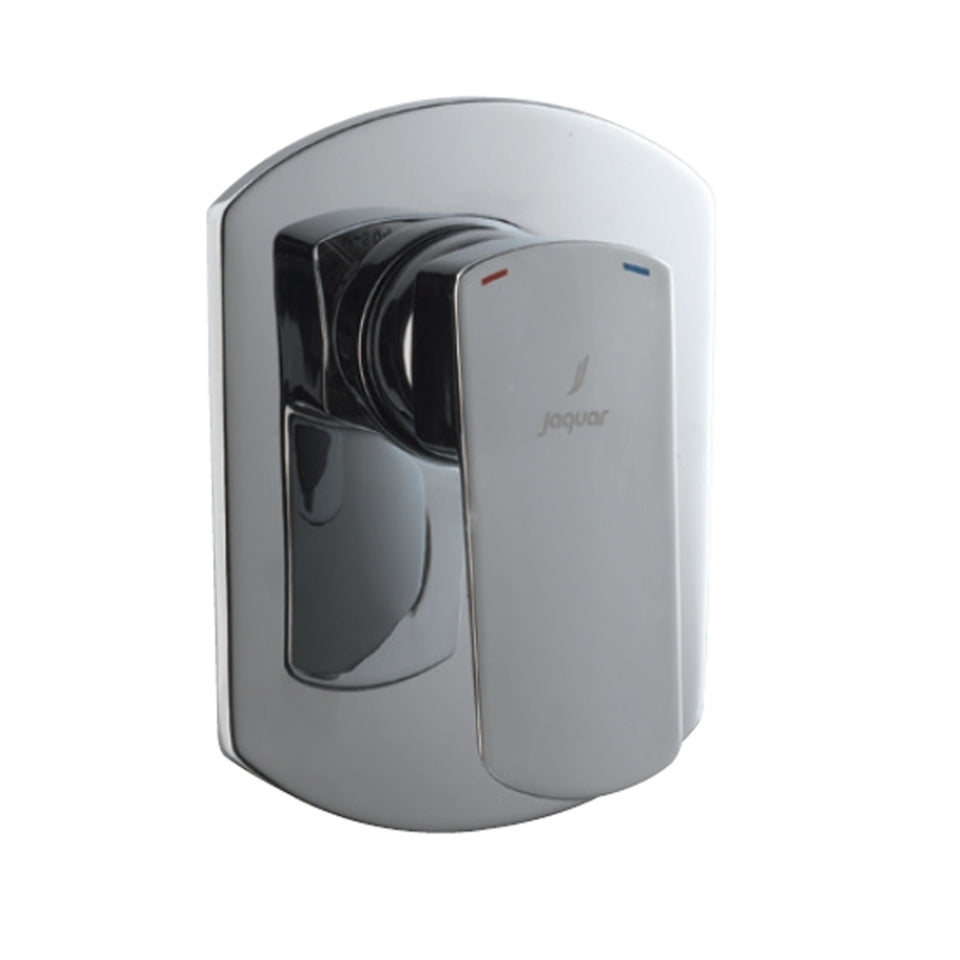 JAQUAR KUBIX Prime Series Normal Flow 1 Way Diverter (Chrome) |(Compatible in-wall part ALD-227 & ALD-229 sold separately) | Wall Mounted, Knob Selector No Button KUP-CHR-35227KPM | Refurbished