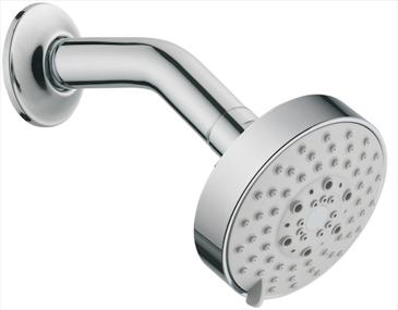 Roca showers arm with 5-function showers head